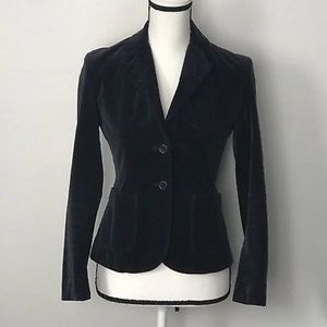 Gap Black Velvet Jacket